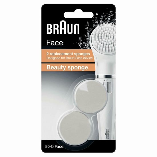 Braun Silk Epil Fce Se80-B Bty Spnge Ref 2ct