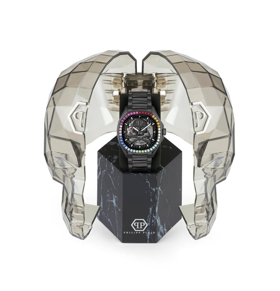 Philipp Plein $keleton $pectre Heren Horloge Zwart PWRAA0823 - Image 4