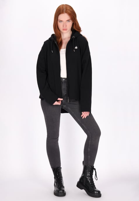 Dreimaster Sweatshirt Dames zwart - Image 2