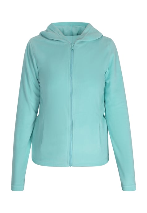 Mymo Fleece jas Dames turkoois - Image 1