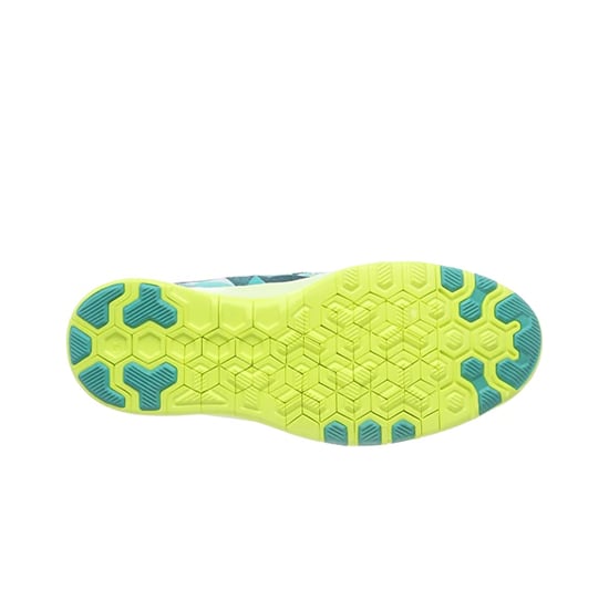Nike Free 5.0 TR Fit PRT Lace Up Blue Synthetic Womens Trainers 704695 402