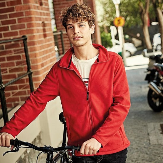 Regatta Mens Plain Micro Fleece Full Zip Jacket (Layer Lite) (Classic Red)