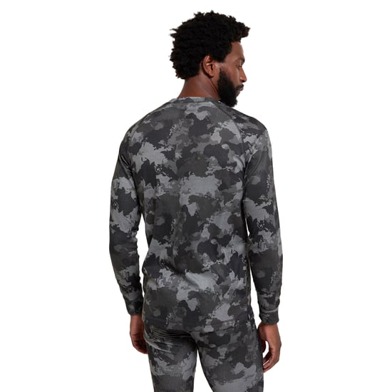 Mountain Warehouse Heren Talus Camouflage Thermo Top (Groen) - Image 2