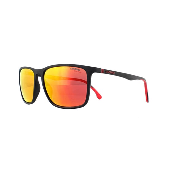 Carrera Sunglasses 8031/S BLX W3 Matte Black Red Red Mirror