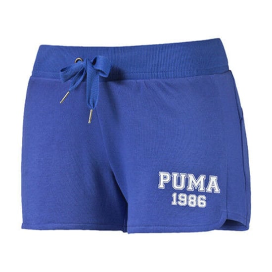 Puma Style Athletic Womens Dazzling Blue Sport Short Shorts 836403 31 RW22 - Image 1