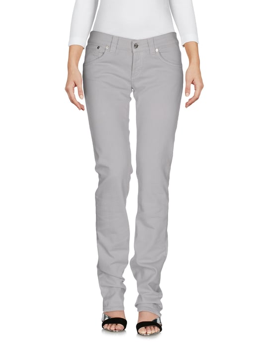 Dondup Light Grey Cotton Jeans