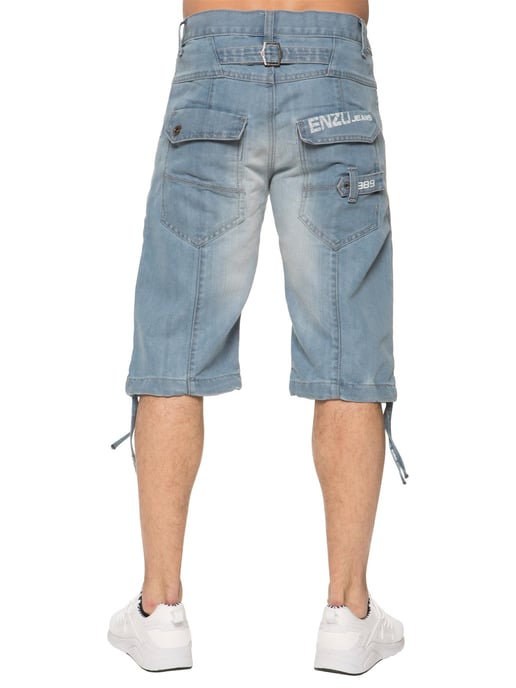 Heren Casual Designer Shorts| Enzo Designer Menswear - Image 3