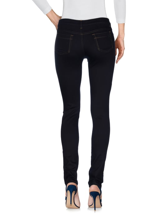 Versace Collection Blue Cotton Skinny Jeans