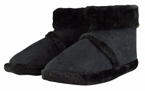 Slipper Snob - Herenlaarsjes met Memory Foam Zool - Zwart - Image 1