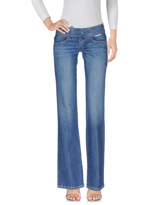 Levi's Blue Cotton Flared Jeans