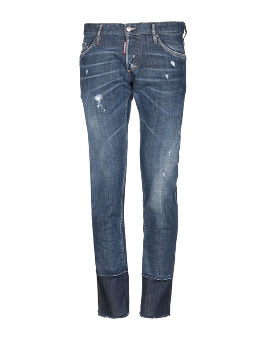 Dsquared2 Blue Cotton Jeans