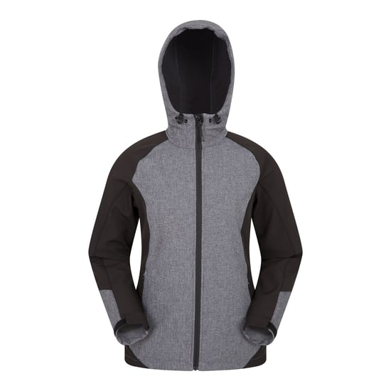 Mountain Warehouse Dames/Dames Illuminate Reflecterende Zachte Shell Jas (Zwart) - Image 1