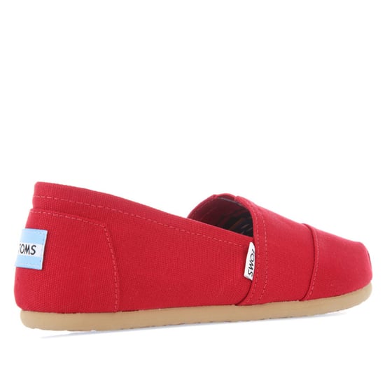 Women's Toms Classics Canvas Pumps in Red
