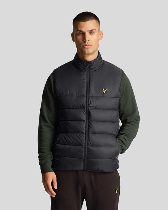 Lyle & Scott Heren Gewatteerde Gilet - Image 1