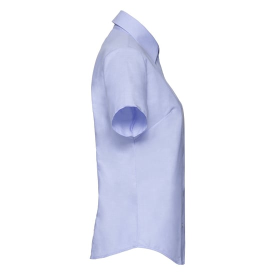 Russell Collection Dames/Dames Oxford Overhemd Met Korte Mouwen (Oxford Blauw) - Image 4
