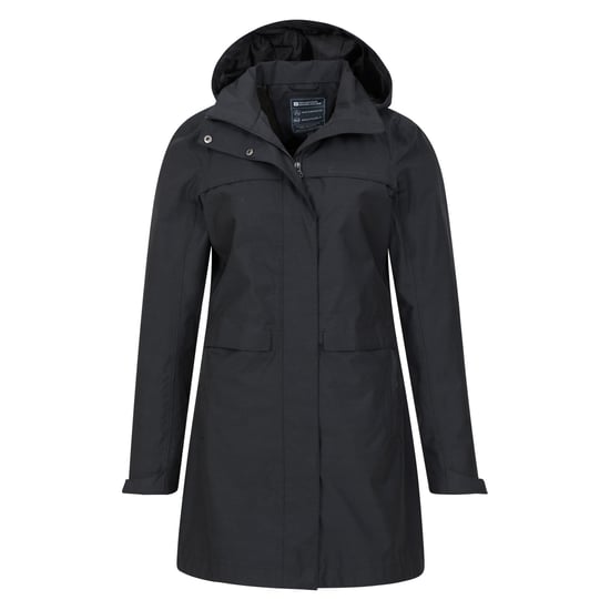 Mountain Warehouse Dames/Dames Cloudburst Textured Waterdichte Jas (Zwart) - Image 5
