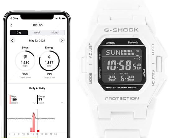 Casio G-shock Heren Horloge Wit GD-B500-7ER - Image 3