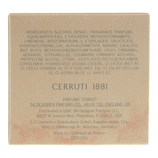 Cerruti 1881 Pour Femme Edt Spray30 ml. - Image 4