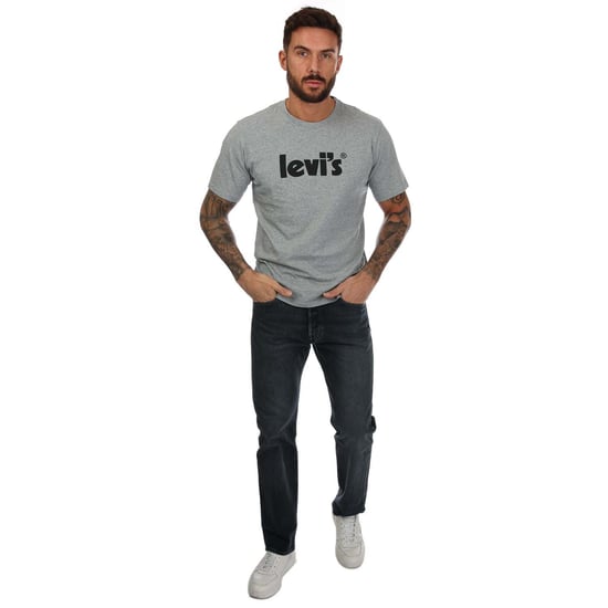 Men's Levis Relaxed Fit T-Shirt in Grey Heather