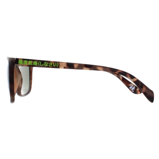 Superdry Rectangle Mens Satin Spotted Havana Green Shockwave