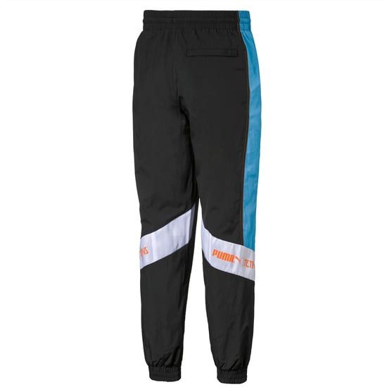 Puma x Tetris Mens Track Pants Taped Graphic Logo Joggers 597137 01