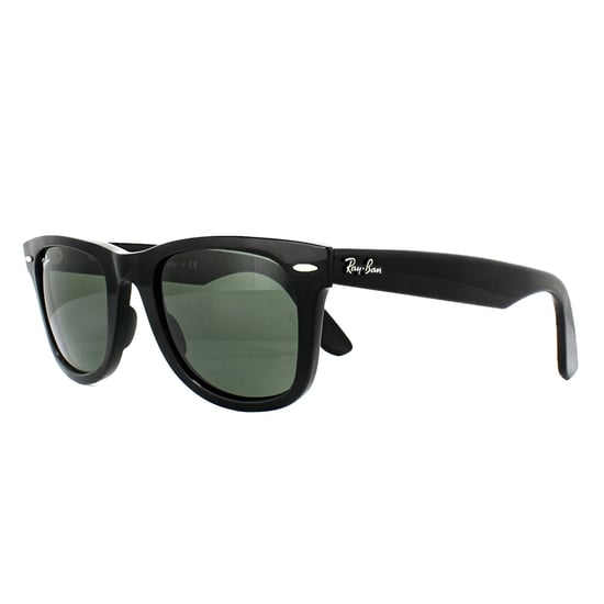 Ray-Ban Sunglasses Wayfarer Ease RB4340 601 Black Green G-15