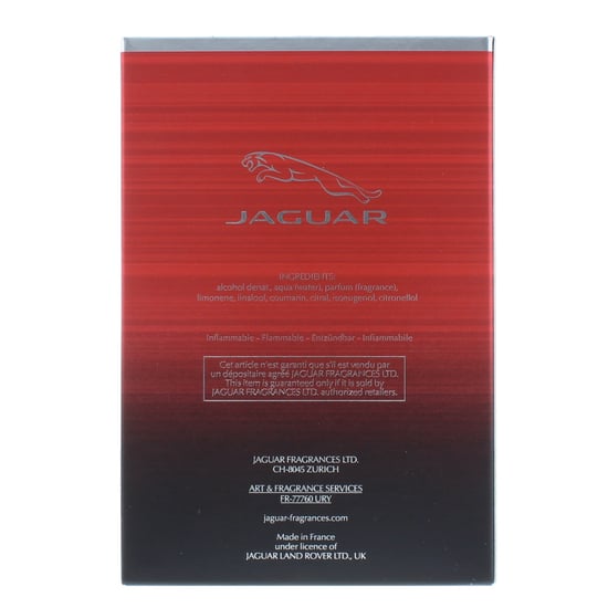 Jaguar Classic Red Eau de Toilette 100ml - Image 2