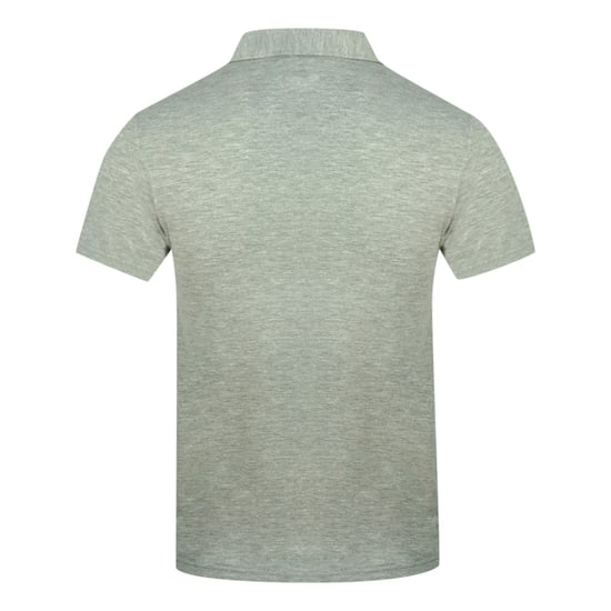 Aquascutum Aldis Crest Logo grijs poloshirt op de borst - Image 2