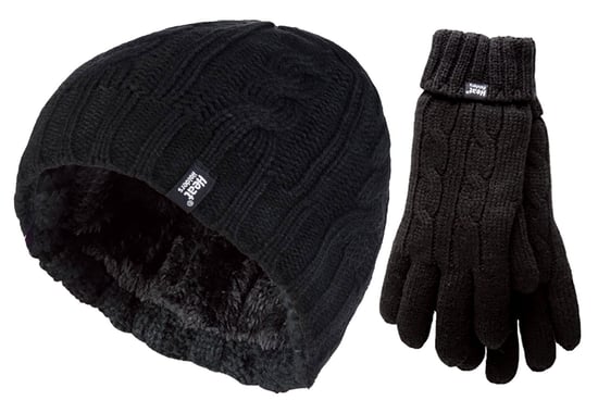 Heat Holders - Damesmuts en handschoenenset voor de winter - Zwart - Image 1