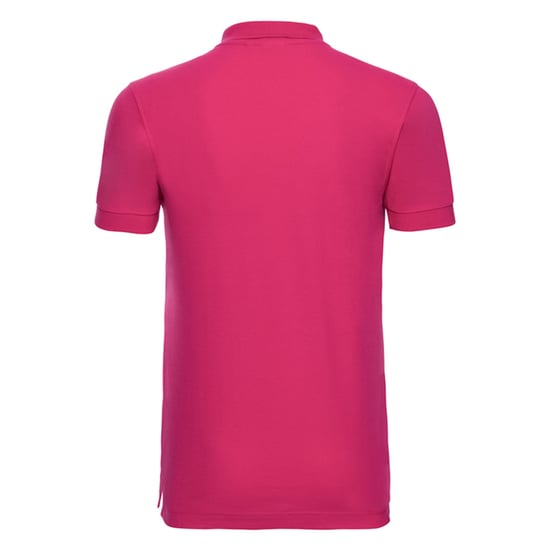 Russell Heren Stretch Poloshirt (Fuchsia) - Image 2