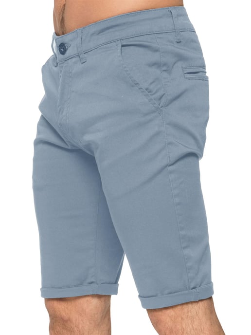 Enzo Heren Slim Fit Stretch Chino Korte Broek - Image 2
