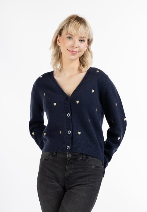 Mymo Vest Nolie Dames marine - Image 3