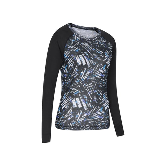 Mountain Warehouse Dames/Dames Talus Bedrukte Thermo Top (Grijs) - Image 3