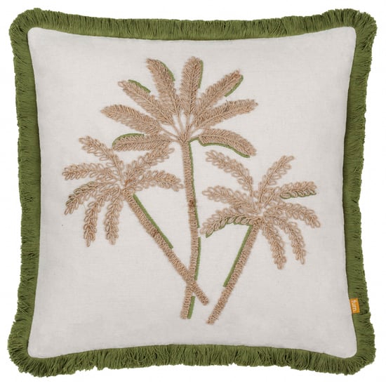 furn. Palm Geborduurde Kussensloop - Image 1