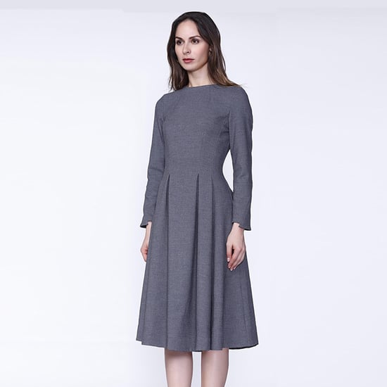 Retro fit-and-flare jurk - Image 1