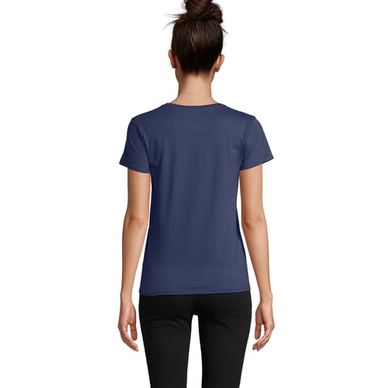 SOLS Dames/Dames Pioneer T-Shirt (Denim) - Image 2