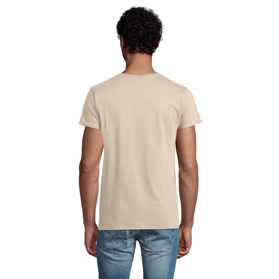 SOLS Heren Pioneer Biologisch Katoenen T-Shirt (Natuurlijk) - Image 2