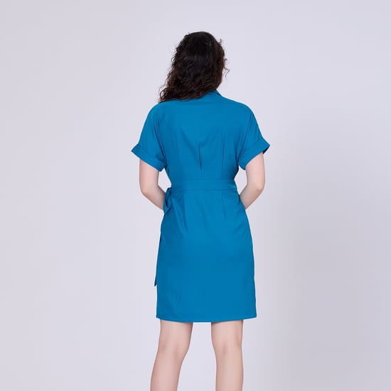 Wikkel minimalistische kleding en Italiaanse kraag - Image 4