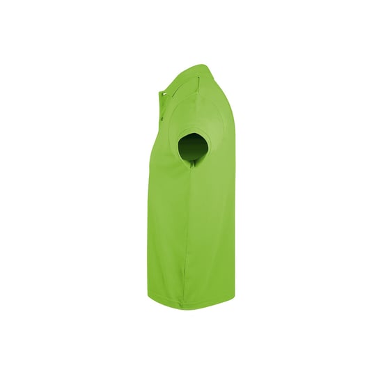 SOLS Heren Prime Pique Poloshirt met korte mouwen (Appelgroen) - Image 3
