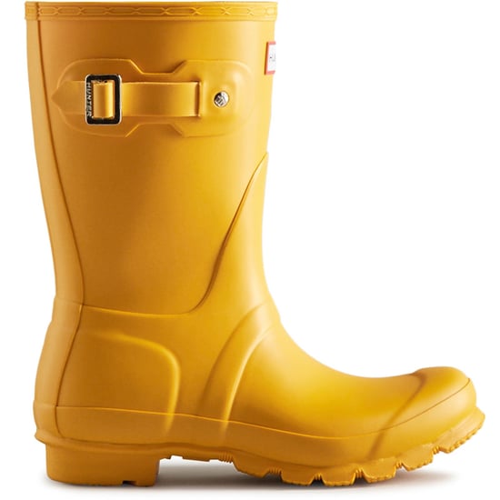 Hunter Original Short Wellington Boots Rubberen Damesgele Regenlaarzen - Image 4