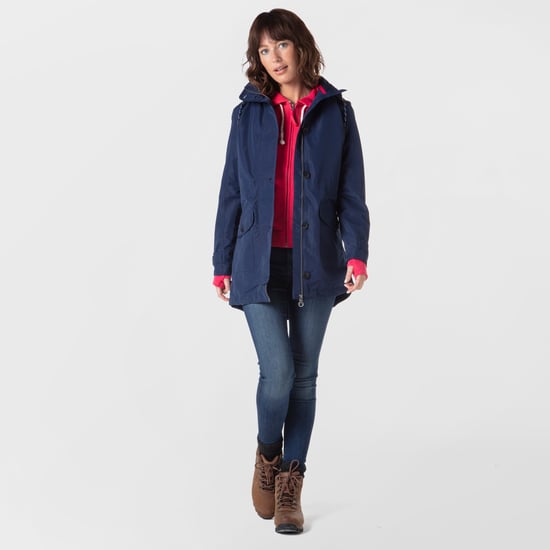 Peter Storm Women's Oakwood Jacket with Roll-away Adjustable Hood, Hiking Raincoat