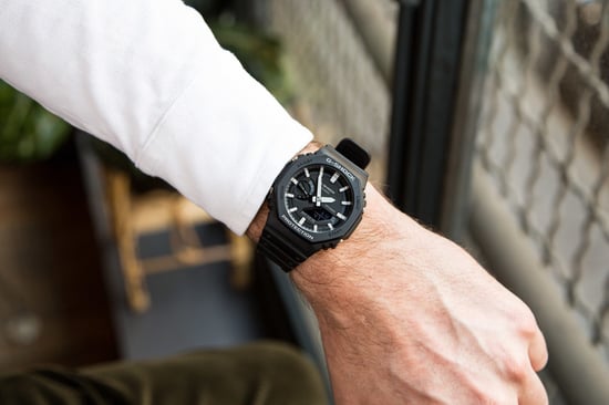 Casio G-shock Heren Zwarte Horloge GA-2100-1AER - Image 5