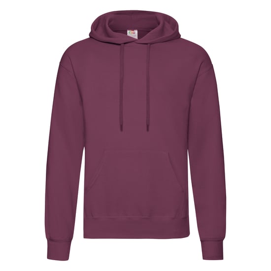 Fruit Of The Loom Heren Sweatshirt Met Capuchon / Hoodie (Bordeaux) - Image 1