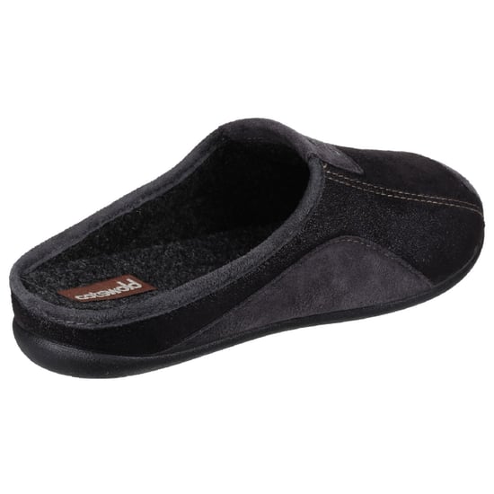 Cotswold Mens Westwell Slip On Mule Slippers (Black)