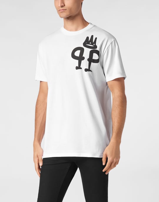 T-Shirt Ronde Hals King Plein - Image 1