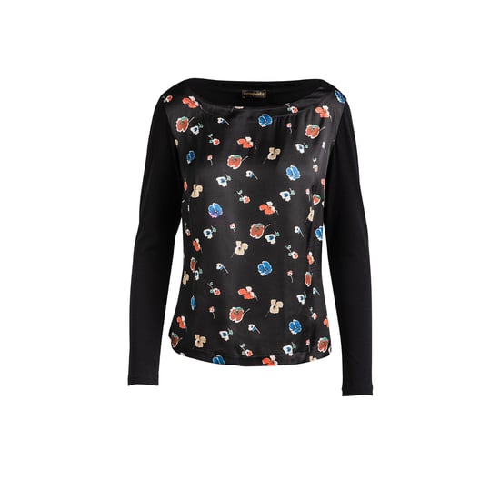 Poppy Print Long Sleeve Top by Conquista