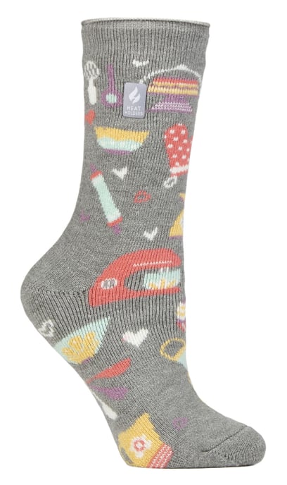 Heat Holders Lite - Dames Hobby Sokken - 1 Paar Winter Fleece Thermische Sokken - Hou Ervan Om Te Bakken - Image 1