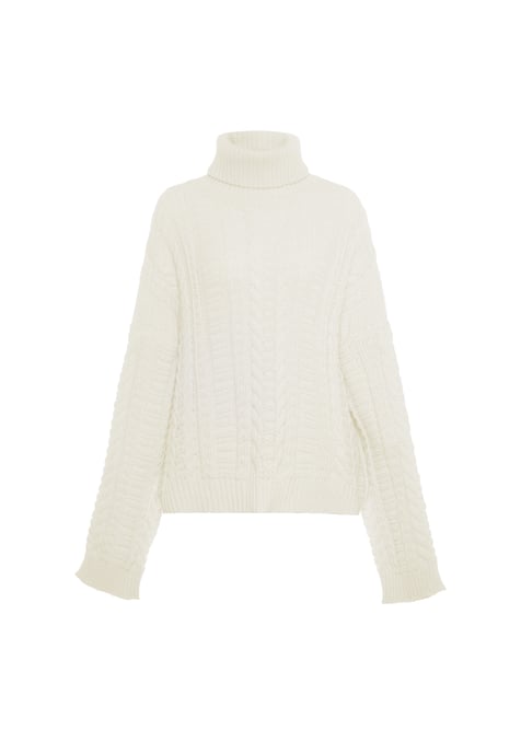 Mymo Jumper Dames wolwit - Image 1