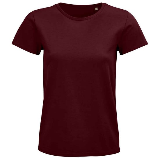 SOLS Dames/Dames Pioneer Organic T-shirt (Bourgondië) - Image 1