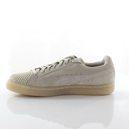 Puma Suede Jelly Grey Leather Womens Trainers 365859 02